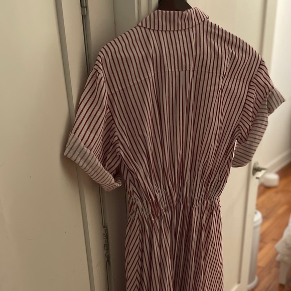 Rosie Assoulin By Any Other Name shirred waist tea dress - Picture 9 of 10